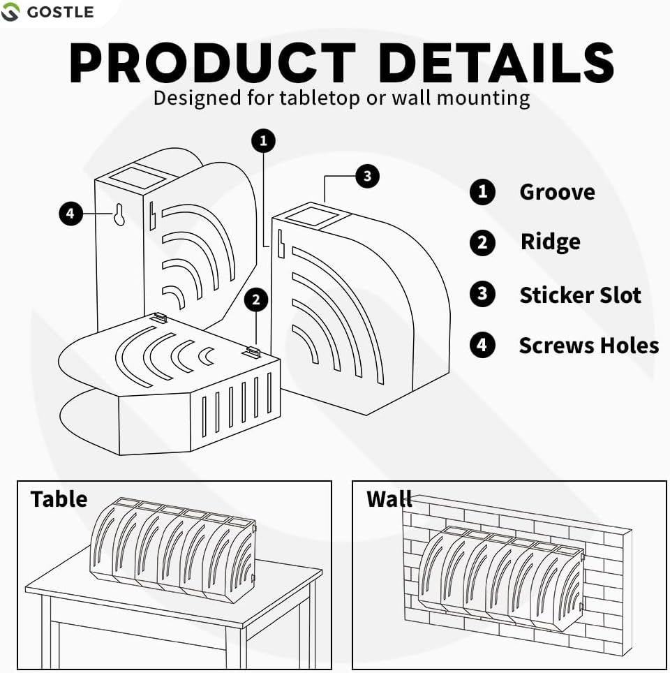 5 Inch Professional Sanding Discs Storage Bins - 6 Bins Set for Efficient Organization, Offset Snap-On Connection, Grit Classification, Space-Saving Design and Versatile Application, Green