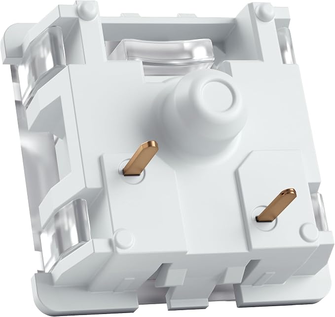 Kailh Box Red Mechanical Keyboard Switches - 120 Pack - Linear, 45g Actuation Force, Dust & Waterproof, Ideal for Smooth Typing