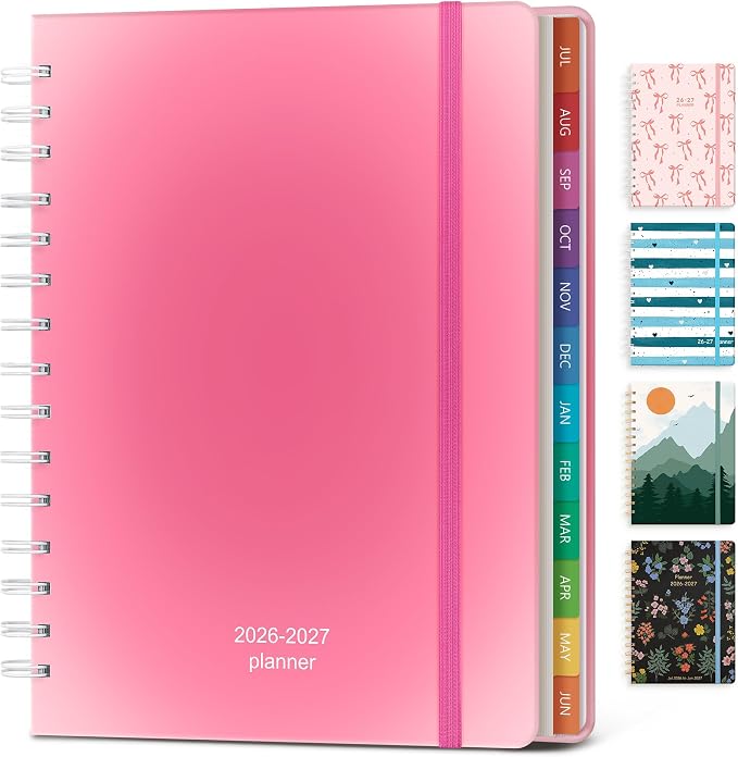 Planner 2026-2027 Weekly & Monthly Academic Planner, 6" x 8.3"