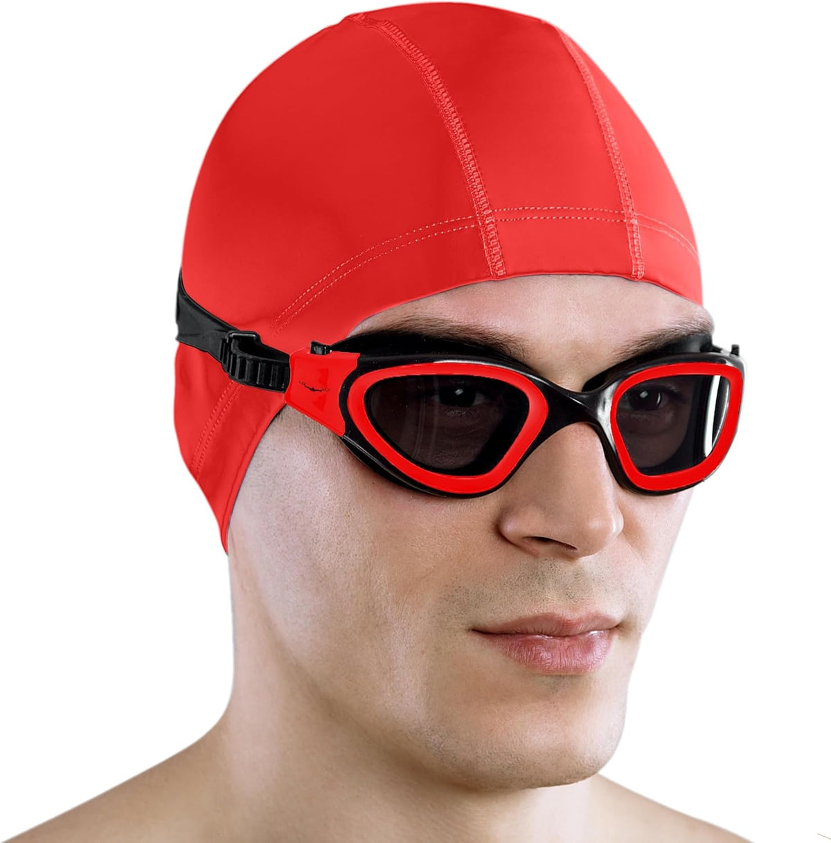 AqtivAqua Swimming Goggles, DX Wide View Swim Goggles for Adult Men Women, Anti Fog No Leaking