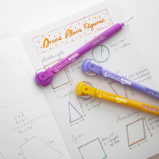 BAZIC PRODUCTS 0.7 mm Mechanical Pencils, Spinner Eraser, HB Lead, 144-Case