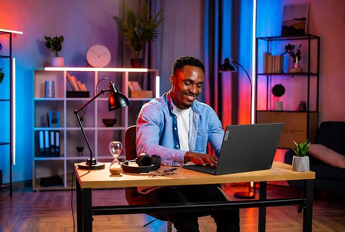 Lenovo V15 Business Laptop 2026 Edition, AMD Ryzen 3 7000-Series(Beat i7-1065G7), 15.6" FHD Display, 16GB DDR5 RAM, 1TB NVMe SSD, Wi-Fi 6, RJ-45, Dolby Audio, Windows 11 Pro, no Mouse