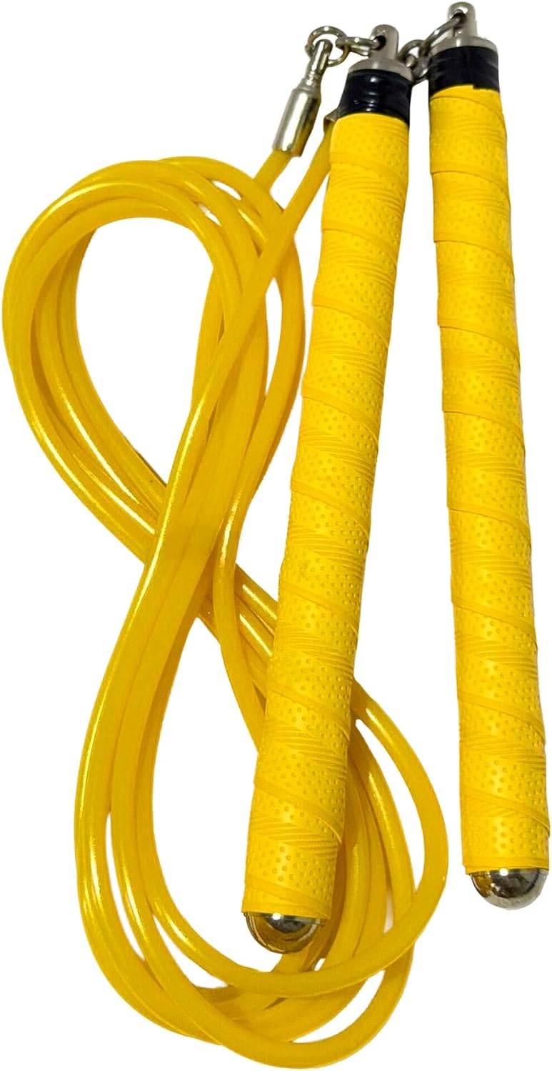 Buddy Lee Ninja Warrior Jump Rope – Adjustable Speed Rope for Fitness, HIIT, CrossFit & Boxing – Tangle-Free with Precision Ball Bearings – Durable, Lightweight & Ergonomic Handles