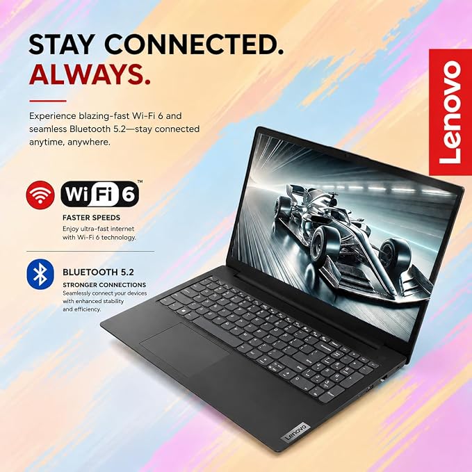 Lenovo V15 Business Laptop 2026 Edition, AMD Ryzen 3 7000-Series(Beat i7-1065G7), 15.6" FHD Display, 16GB DDR5 RAM, 1TB NVMe SSD, Wi-Fi 6, RJ-45, Dolby Audio, Windows 11 Pro, no Mouse
