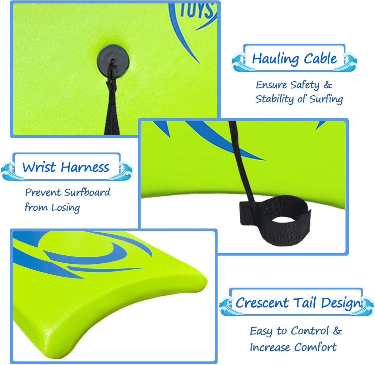 Body Board Lightweight with EPS Core