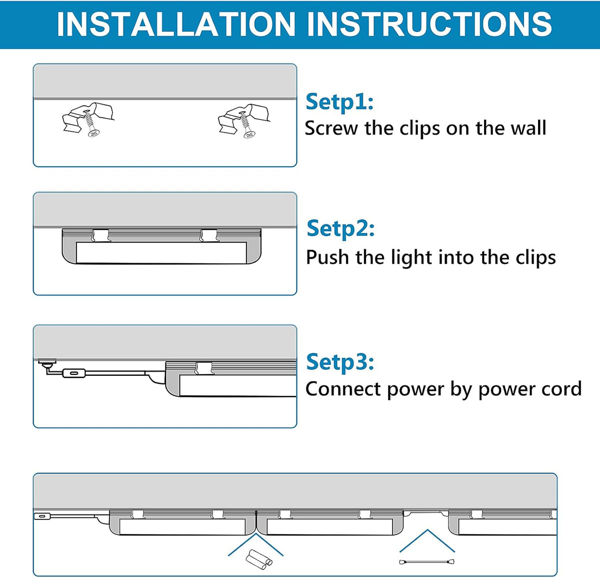 (6-Pack), 8FT LED Shop Light, Super Bright 120W Shop Lights, 19800LM 5000K 8 Foot Led Lights, Linkable 96" Shop Lights Lighting for Garage with Plug, U Shape T8 8' Led Light Fixtures