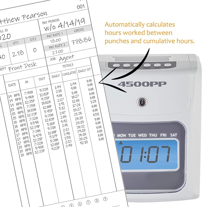 Nile Products - Time Clock Replacement Ribbon (4500PPRIB)