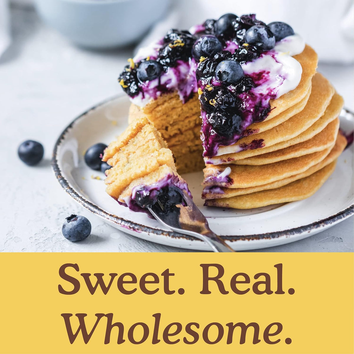 Simple Mills Almond Flour Pancake & Waffle Mix, Original - Gluten Free, Plant Based, Paleo Friendly, Breakfast 10.7 Ounce (Pack of 3)